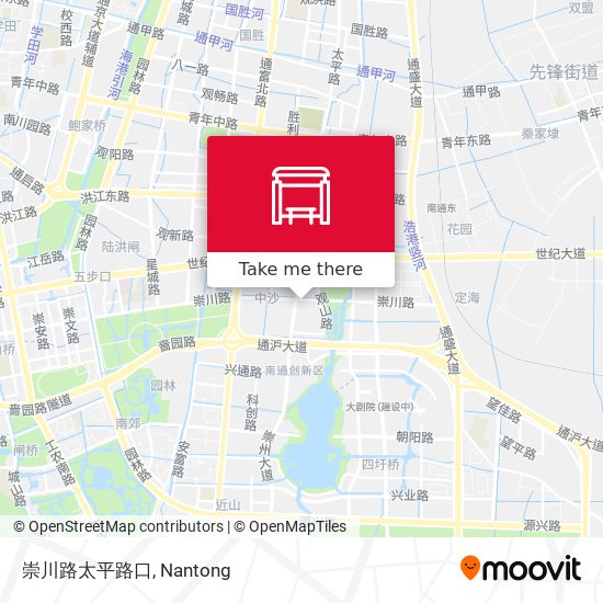 崇川路太平路口 map