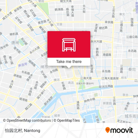 怡园北村 map