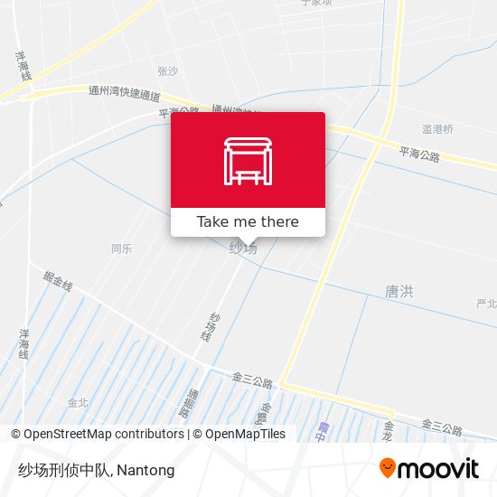 纱场刑侦中队 map