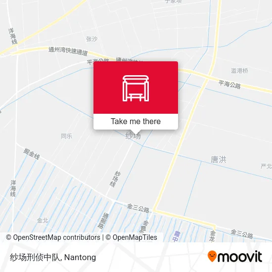 纱场刑侦中队 map