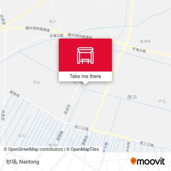 纱场 map