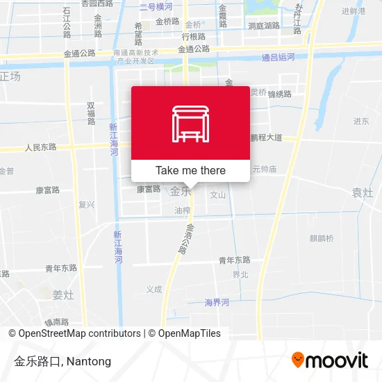 金乐路口 map