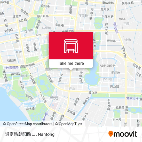 通富路朝阳路口 map