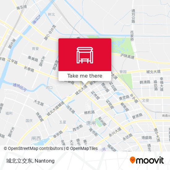 城北立交东 map