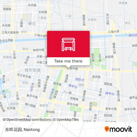 东晖花园 map