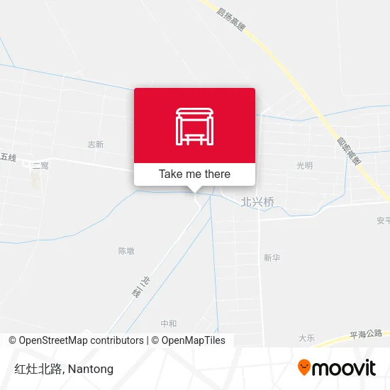 红灶北路 map