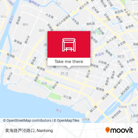 黄海路芦泾路口 map