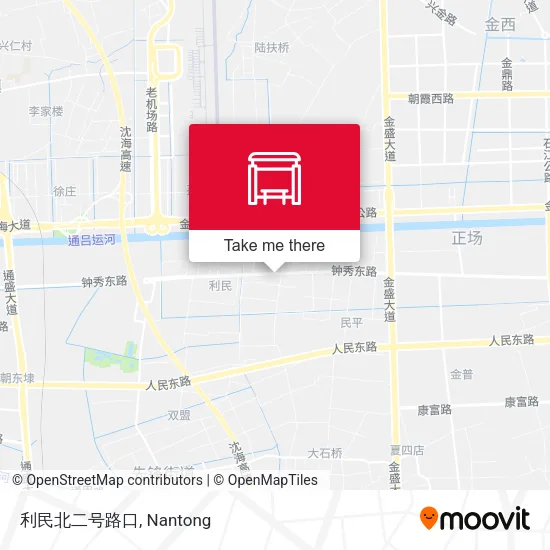 利民北二号路口 map