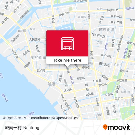 城南一村 map