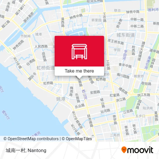 城南一村 map