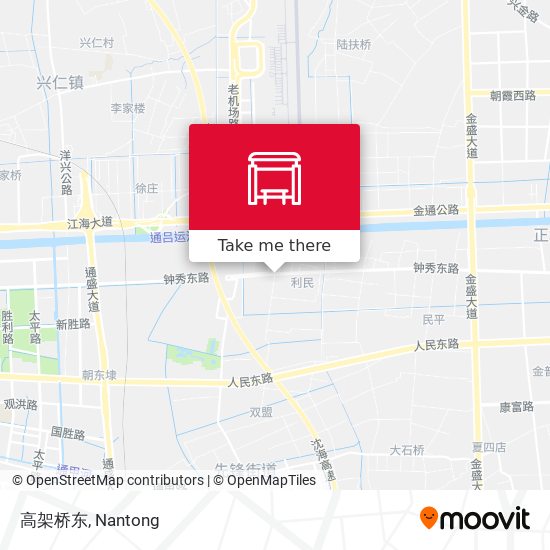 高架桥东 map
