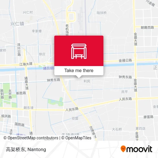 高架桥东 map