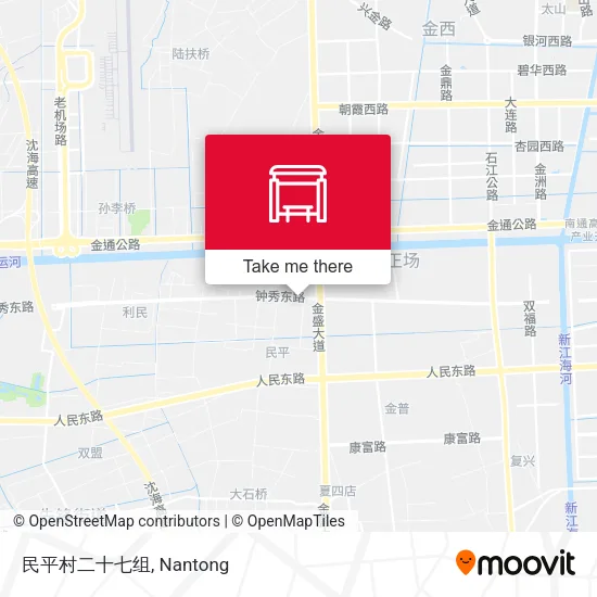 民平村二十七组 map