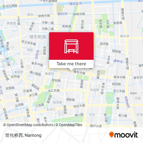 世伦桥西 map