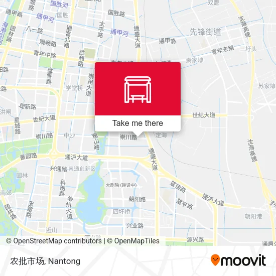 农批市场 map