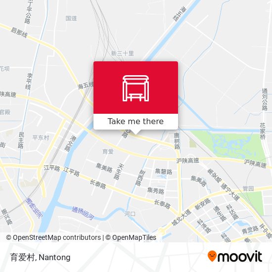育爱村 map