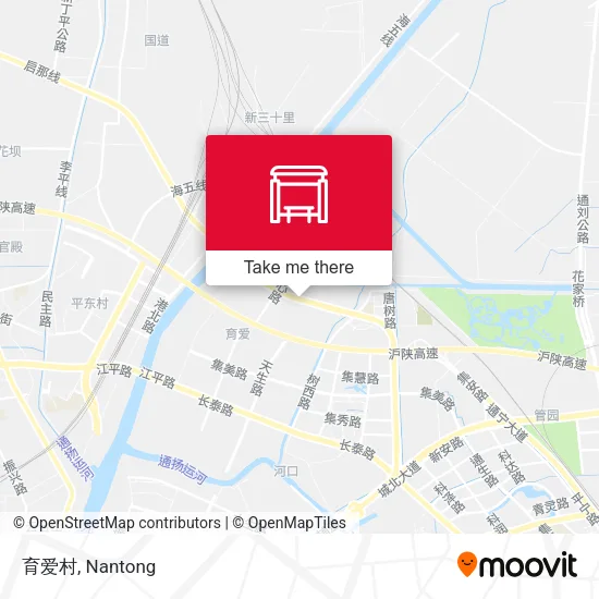 育爱村 map