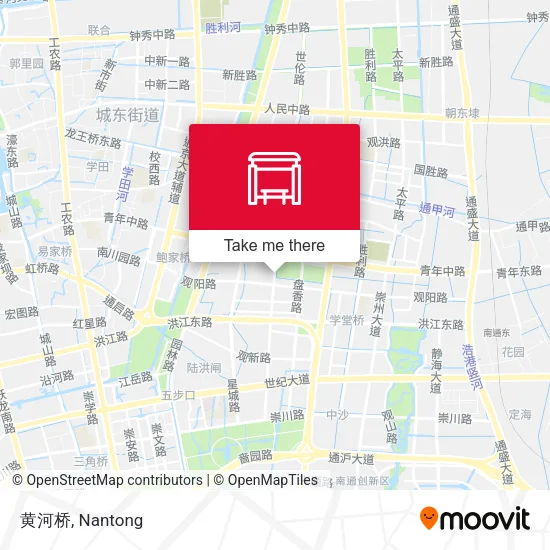 黄河桥 map