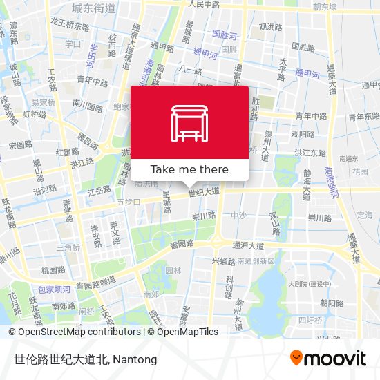 世伦路世纪大道北 map