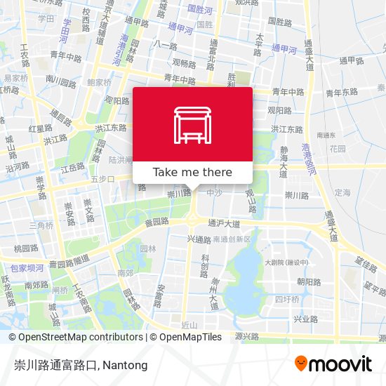 崇川路通富路口 map