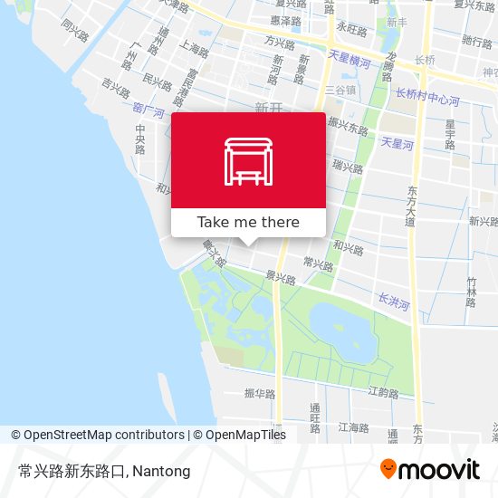 常兴路新东路口 map