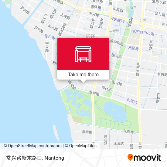 常兴路新东路口 map