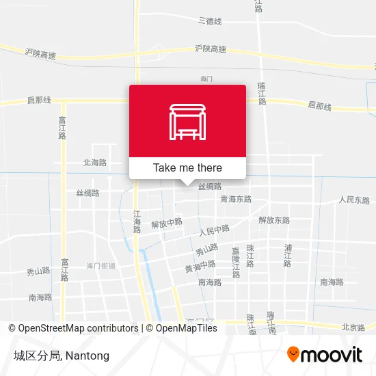 城区分局 map