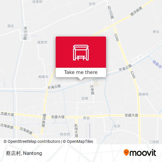 蔡店村 map