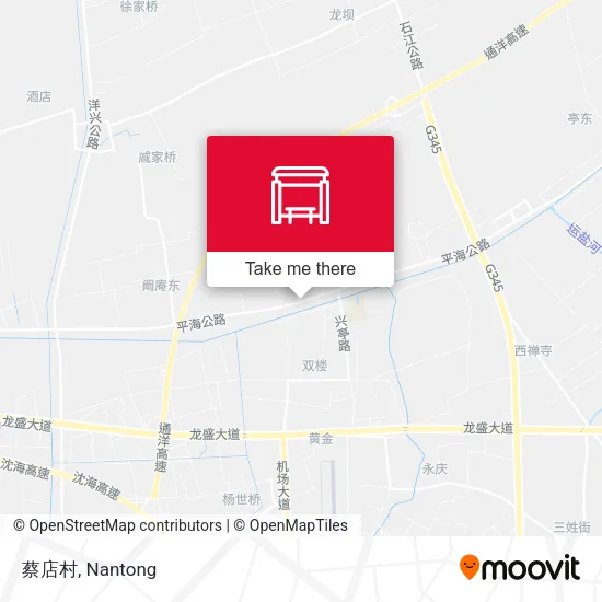 蔡店村 map