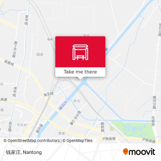 钱家庄 map