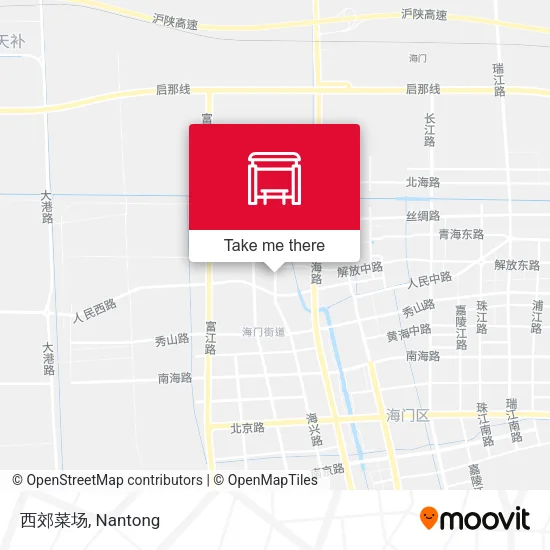 西郊菜场 map