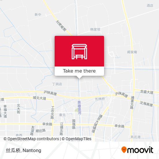 丝瓜桥 map