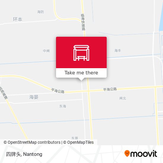 四牌头 map