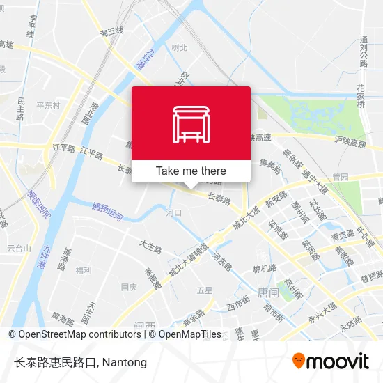 长泰路惠民路口 map