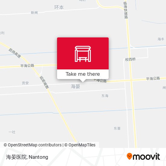 海晏医院 map