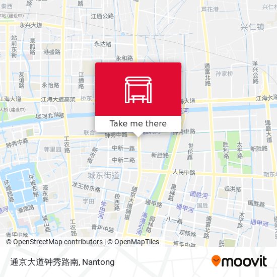 通京大道钟秀路南 map