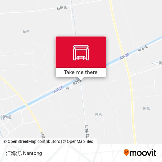 江海河 map
