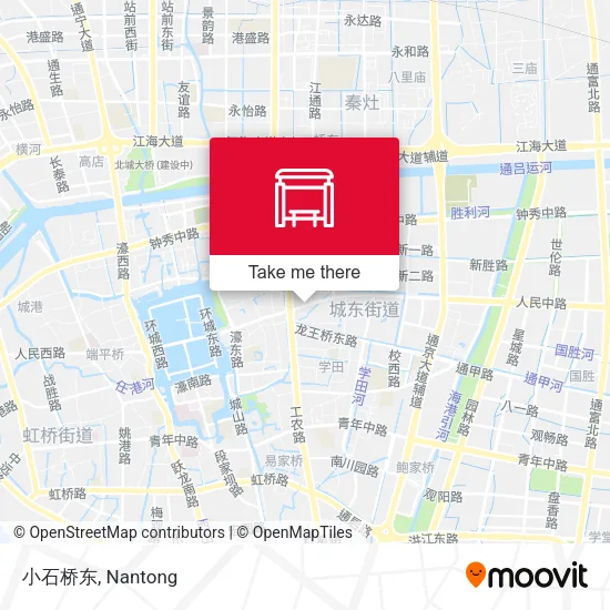 小石桥东 map