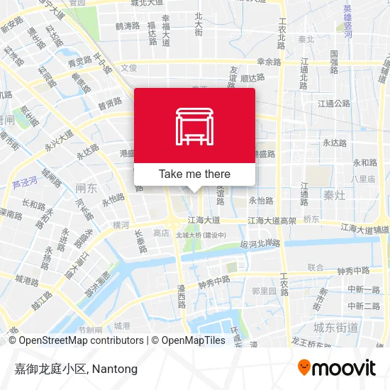 嘉御龙庭小区 map