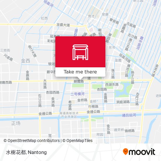 水榭花都 map