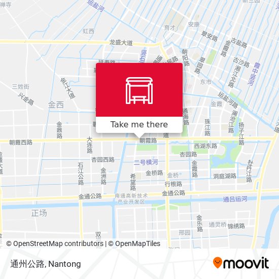 通州公路 map