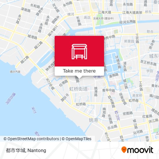 都市华城 map