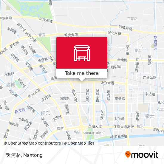 竖河桥 map