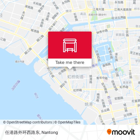 任港路外环西路东 map