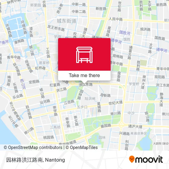 园林路洪江路南 map