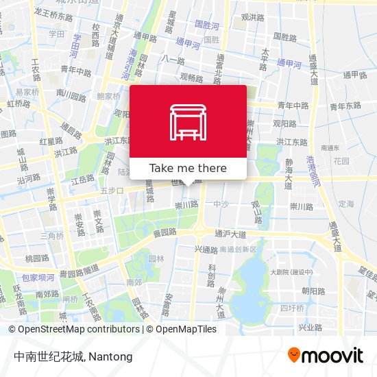 中南世纪花城 map
