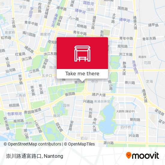 崇川路通富路口 map