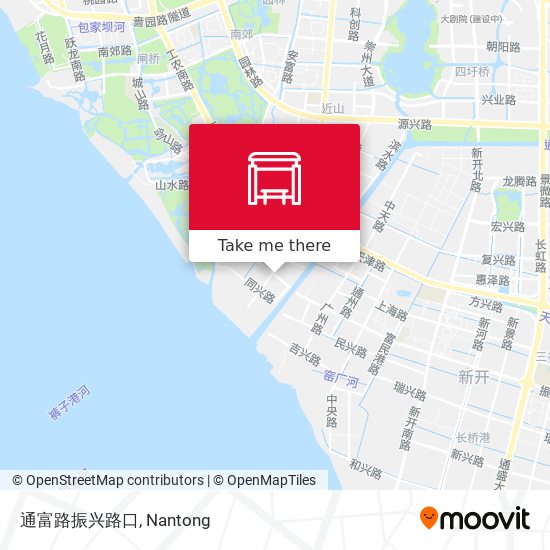 通富路振兴路口 map