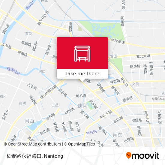 长泰路永福路口 map