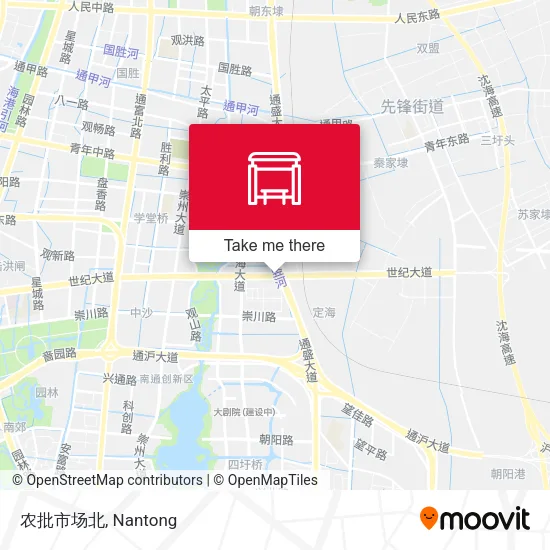 农批市场北 map